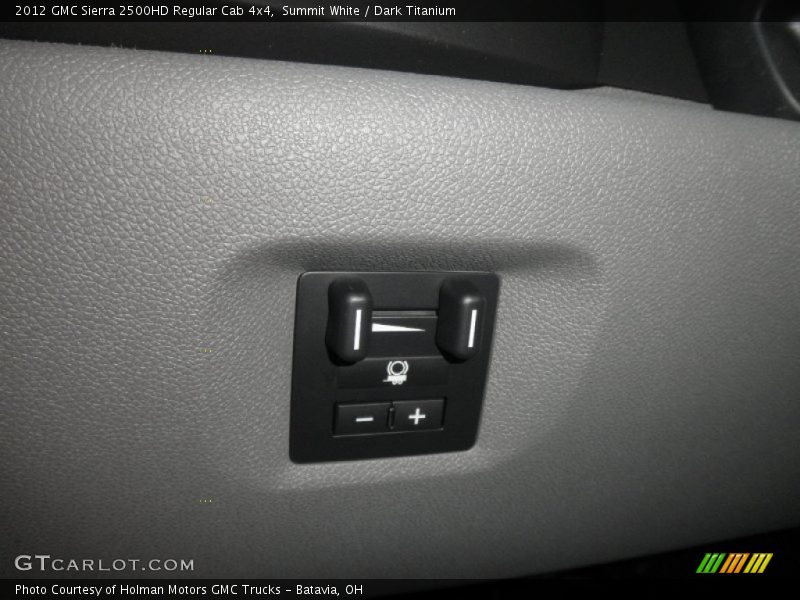 Summit White / Dark Titanium 2012 GMC Sierra 2500HD Regular Cab 4x4