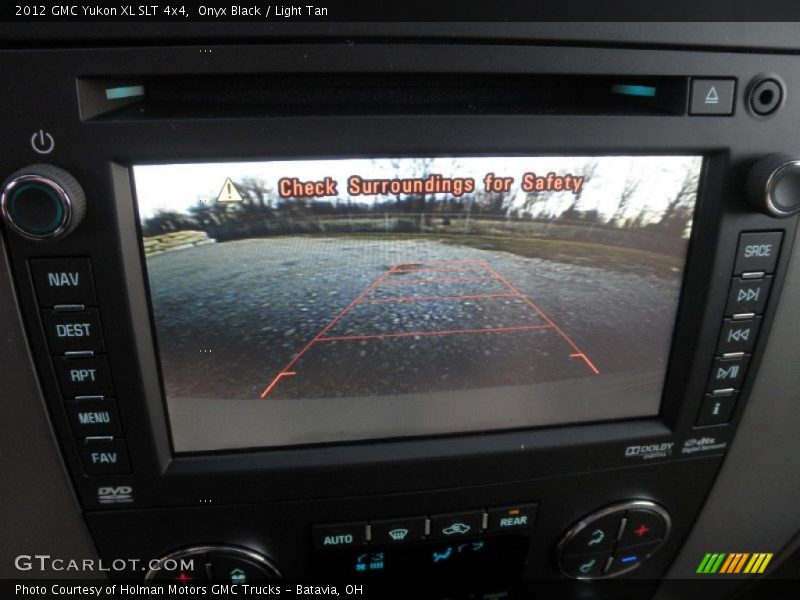 Onyx Black / Light Tan 2012 GMC Yukon XL SLT 4x4
