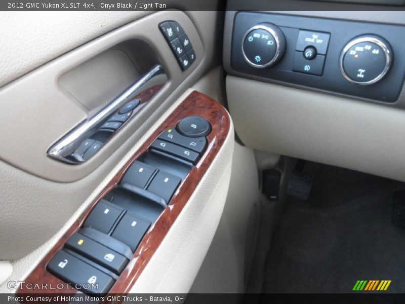 Onyx Black / Light Tan 2012 GMC Yukon XL SLT 4x4