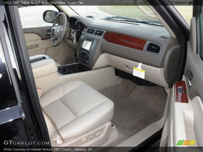 Onyx Black / Light Tan 2012 GMC Yukon XL SLT 4x4