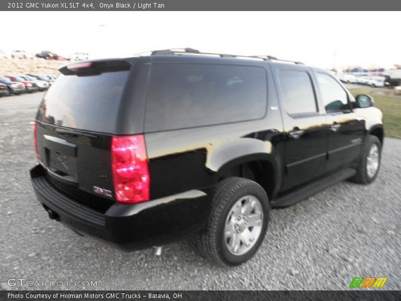 Onyx Black / Light Tan 2012 GMC Yukon XL SLT 4x4