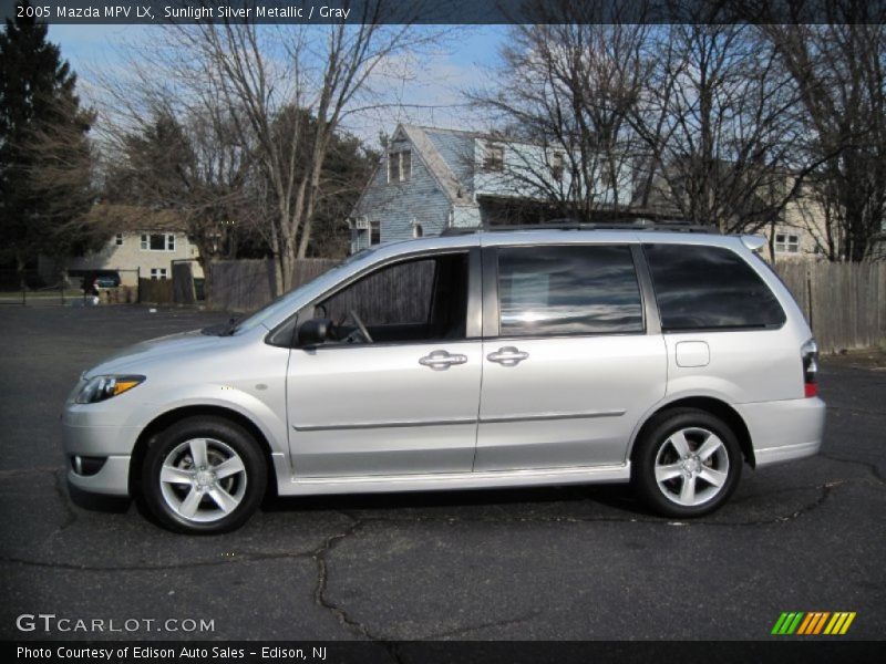 Sunlight Silver Metallic / Gray 2005 Mazda MPV LX