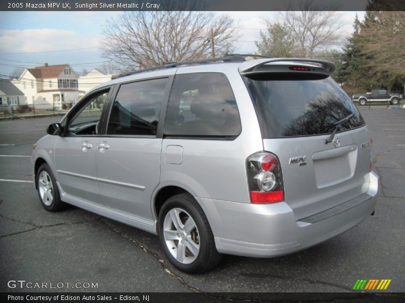 Sunlight Silver Metallic / Gray 2005 Mazda MPV LX