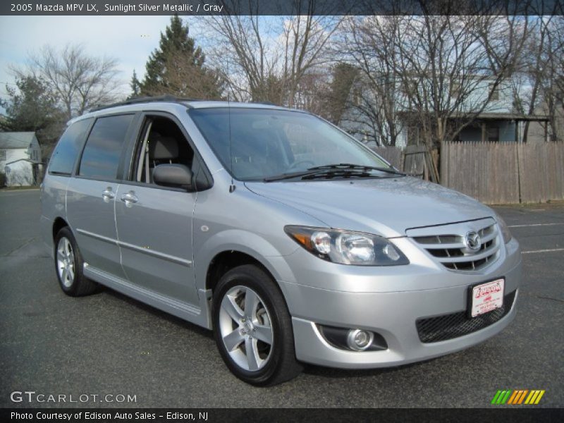 Sunlight Silver Metallic / Gray 2005 Mazda MPV LX