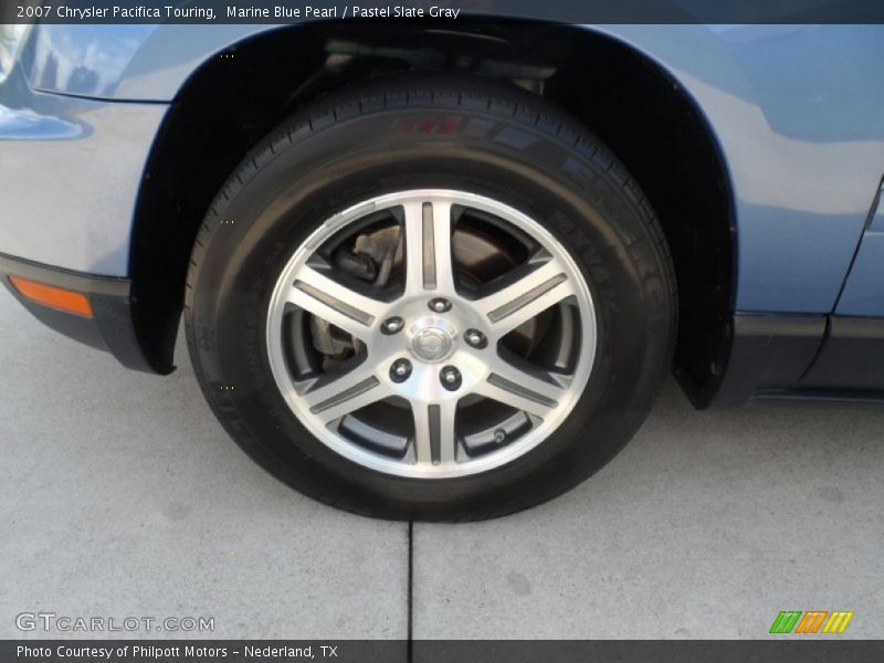 Marine Blue Pearl / Pastel Slate Gray 2007 Chrysler Pacifica Touring