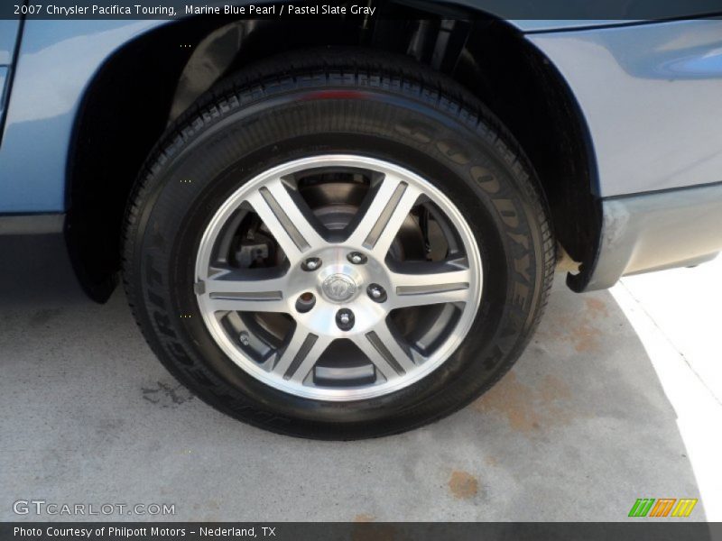 Marine Blue Pearl / Pastel Slate Gray 2007 Chrysler Pacifica Touring