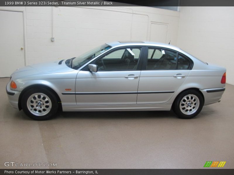  1999 3 Series 323i Sedan Titanium Silver Metallic