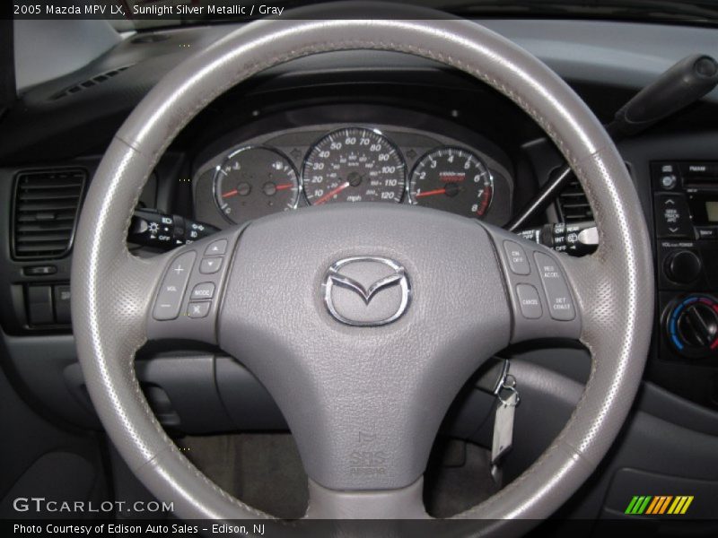 Sunlight Silver Metallic / Gray 2005 Mazda MPV LX