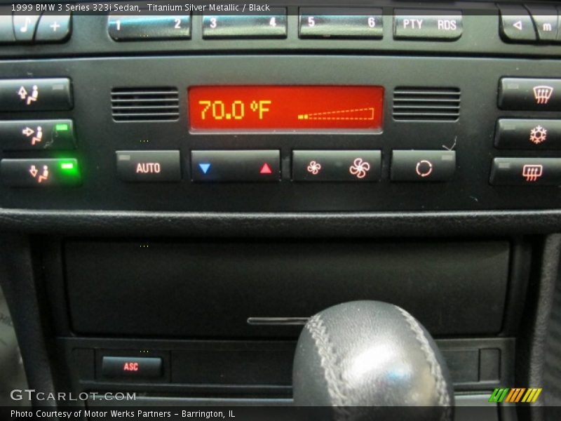 Controls of 1999 3 Series 323i Sedan