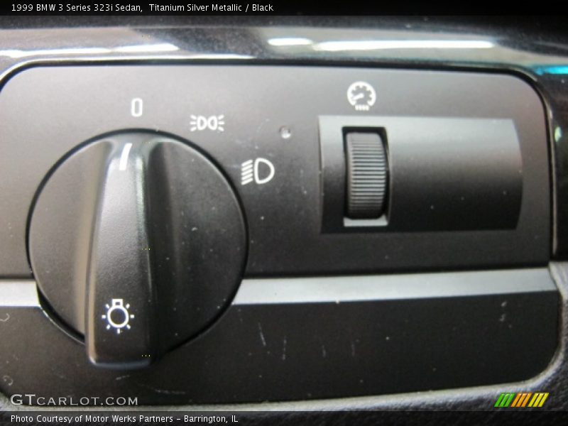 Controls of 1999 3 Series 323i Sedan