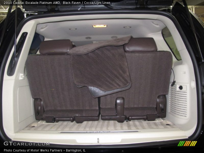  2010 Escalade Platinum AWD Trunk