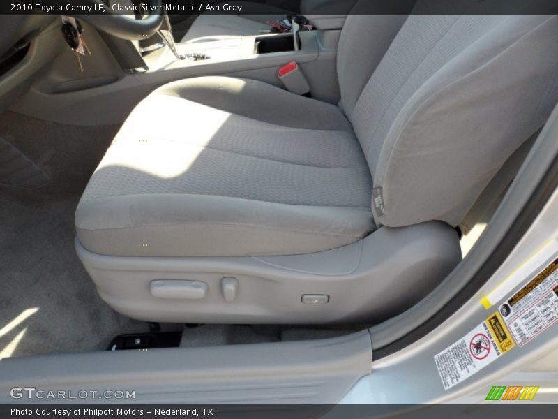 Classic Silver Metallic / Ash Gray 2010 Toyota Camry LE