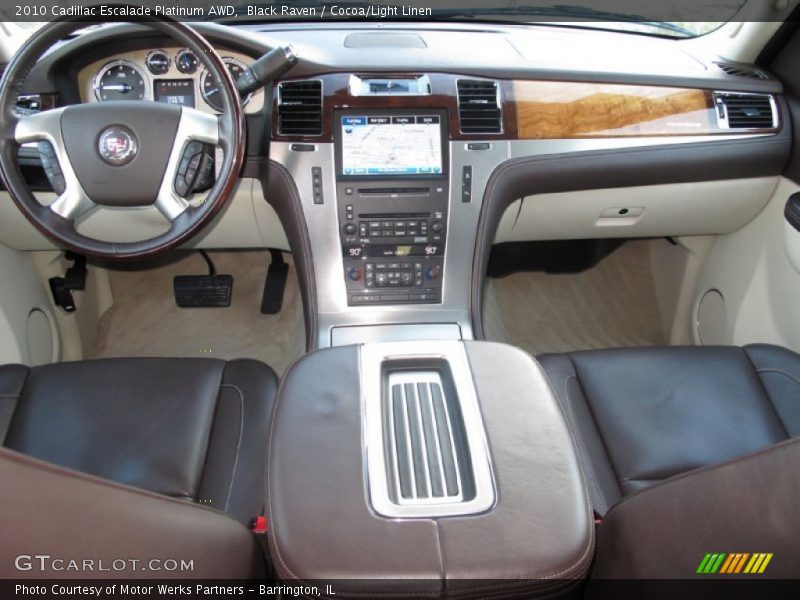 Dashboard of 2010 Escalade Platinum AWD