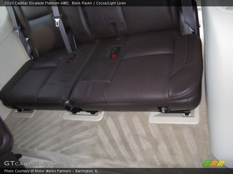 Black Raven / Cocoa/Light Linen 2010 Cadillac Escalade Platinum AWD