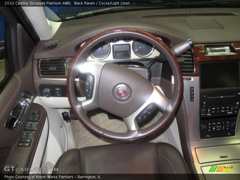  2010 Escalade Platinum AWD Steering Wheel