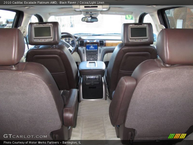  2010 Escalade Platinum AWD Cocoa/Light Linen Interior
