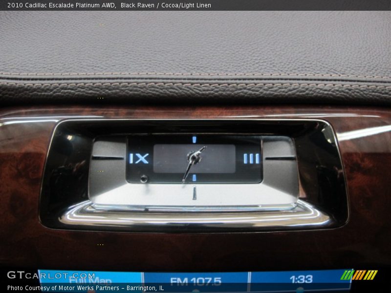 Black Raven / Cocoa/Light Linen 2010 Cadillac Escalade Platinum AWD