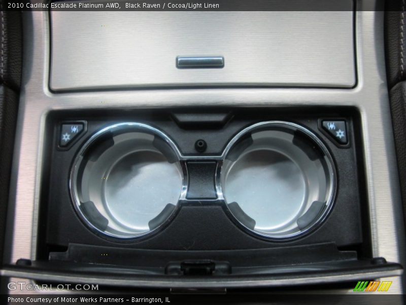 Black Raven / Cocoa/Light Linen 2010 Cadillac Escalade Platinum AWD