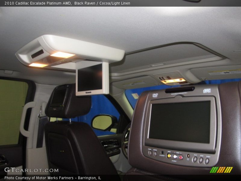 Black Raven / Cocoa/Light Linen 2010 Cadillac Escalade Platinum AWD