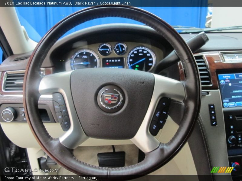  2010 Escalade Platinum AWD Steering Wheel