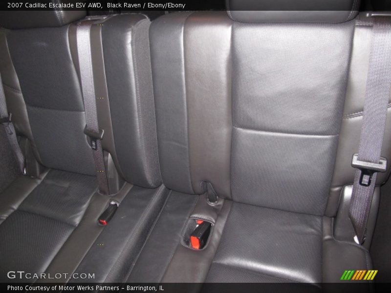 Black Raven / Ebony/Ebony 2007 Cadillac Escalade ESV AWD