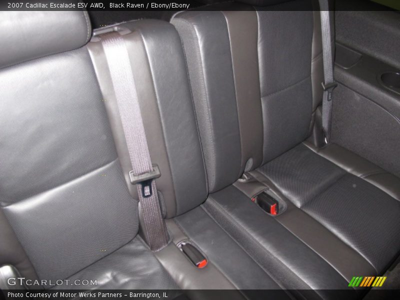 Black Raven / Ebony/Ebony 2007 Cadillac Escalade ESV AWD