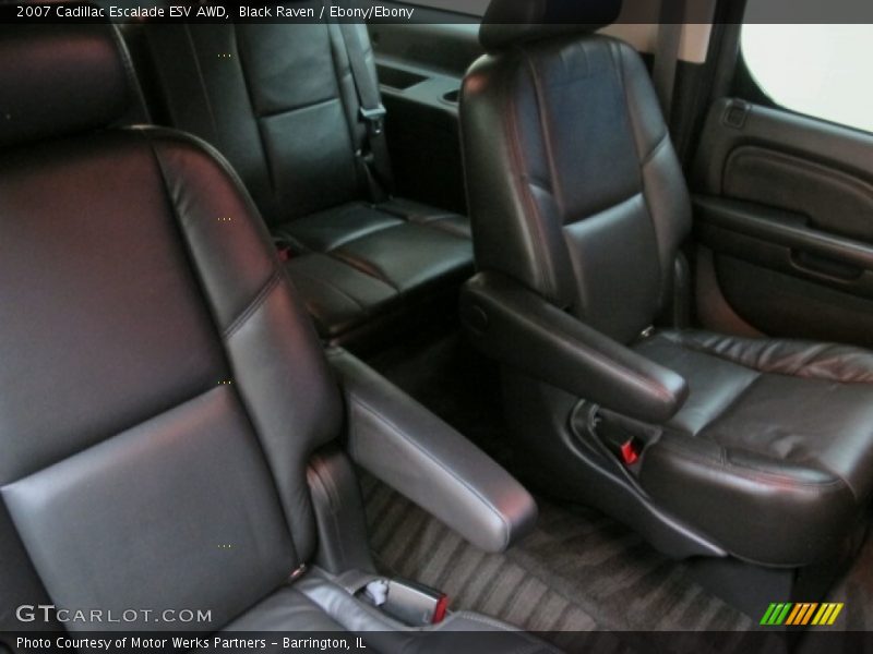 Black Raven / Ebony/Ebony 2007 Cadillac Escalade ESV AWD