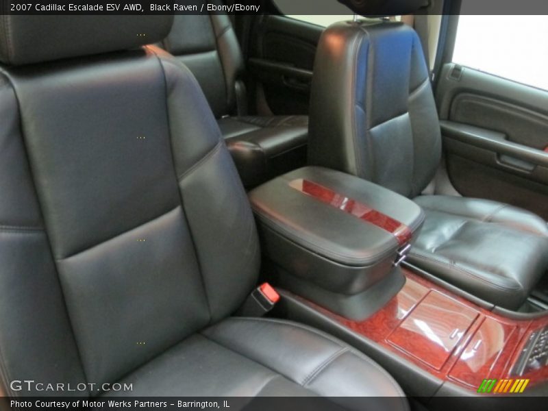 Black Raven / Ebony/Ebony 2007 Cadillac Escalade ESV AWD