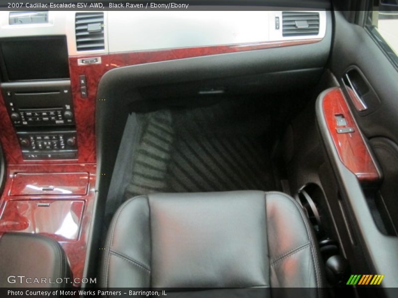 Black Raven / Ebony/Ebony 2007 Cadillac Escalade ESV AWD