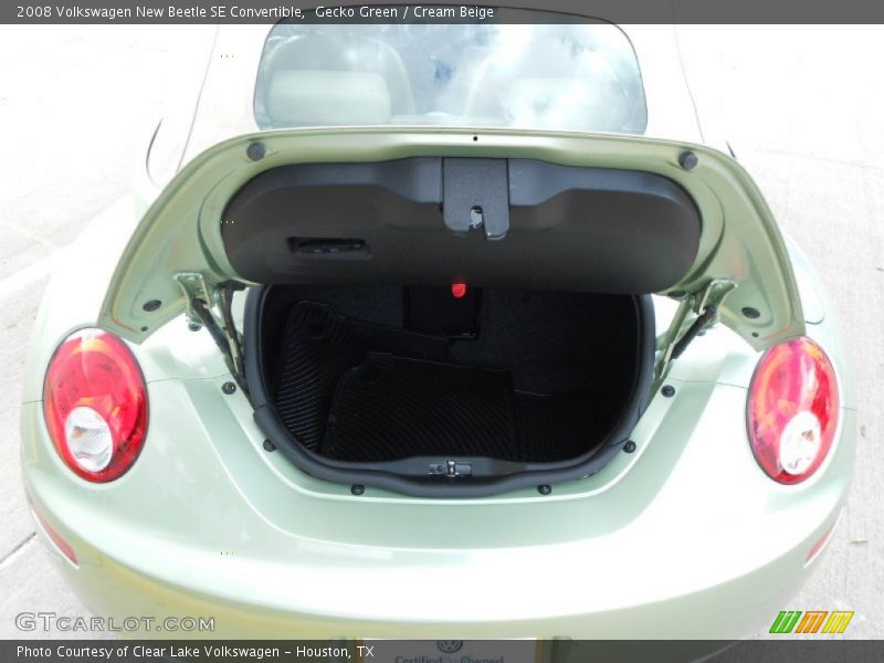 Gecko Green / Cream Beige 2008 Volkswagen New Beetle SE Convertible