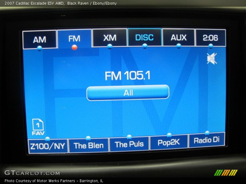 Black Raven / Ebony/Ebony 2007 Cadillac Escalade ESV AWD