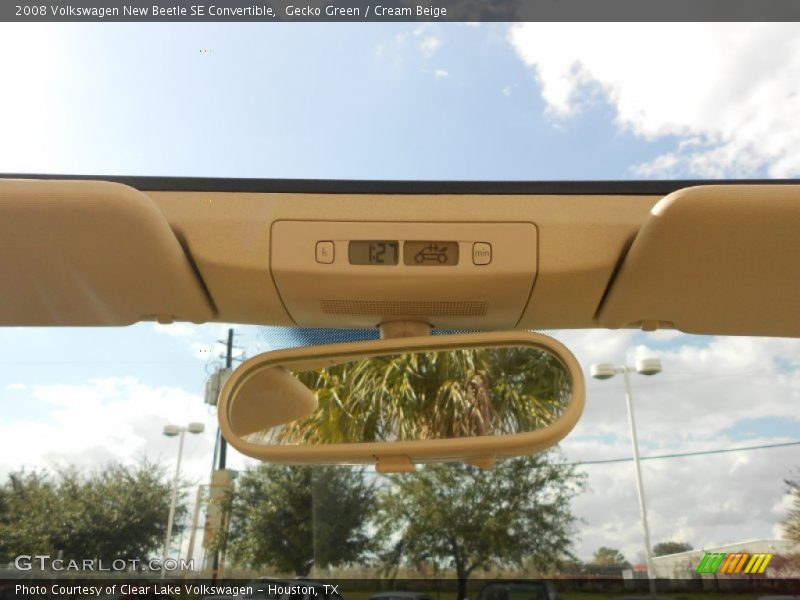 Gecko Green / Cream Beige 2008 Volkswagen New Beetle SE Convertible
