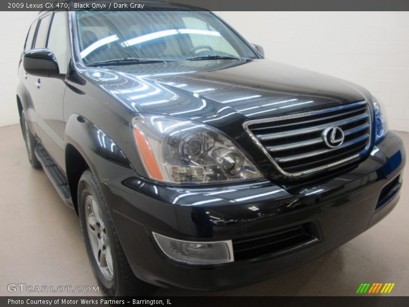 Black Onyx / Dark Gray 2009 Lexus GX 470