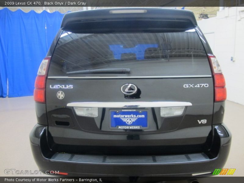 Black Onyx / Dark Gray 2009 Lexus GX 470