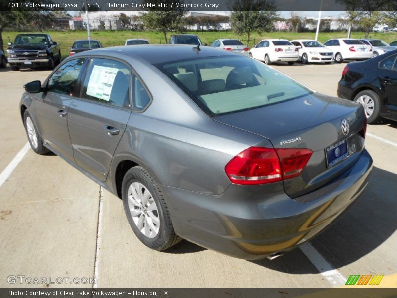 Platinum Gray Metallic / Moonrock Gray 2012 Volkswagen Passat 2.5L S