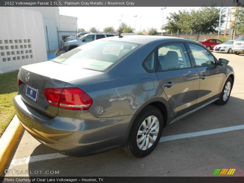 Platinum Gray Metallic / Moonrock Gray 2012 Volkswagen Passat 2.5L S