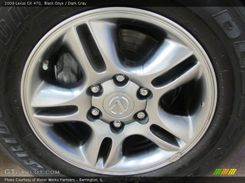 Black Onyx / Dark Gray 2009 Lexus GX 470
