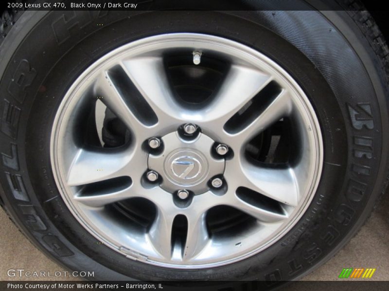 Black Onyx / Dark Gray 2009 Lexus GX 470