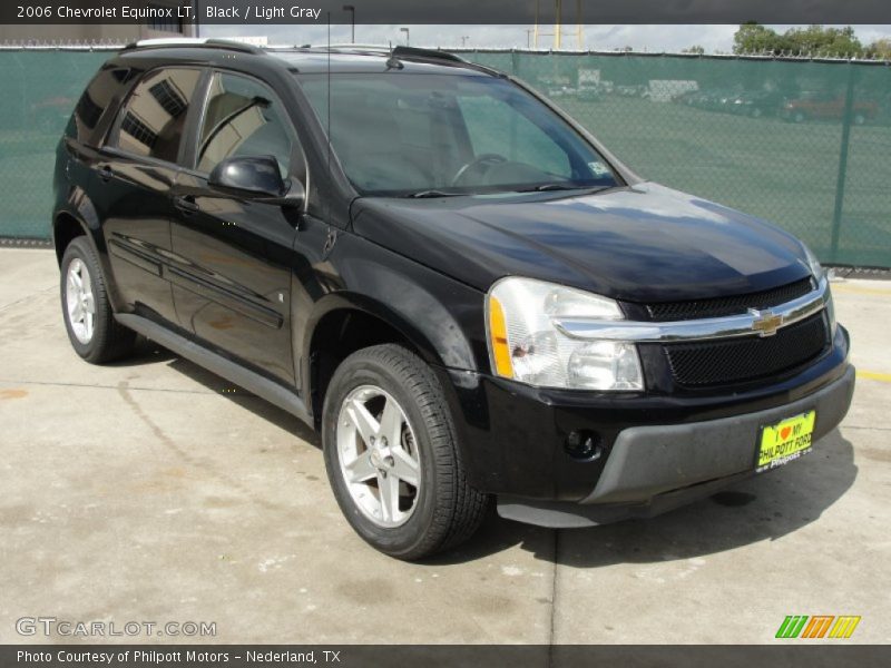 Black / Light Gray 2006 Chevrolet Equinox LT