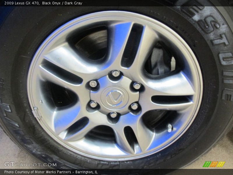 Black Onyx / Dark Gray 2009 Lexus GX 470