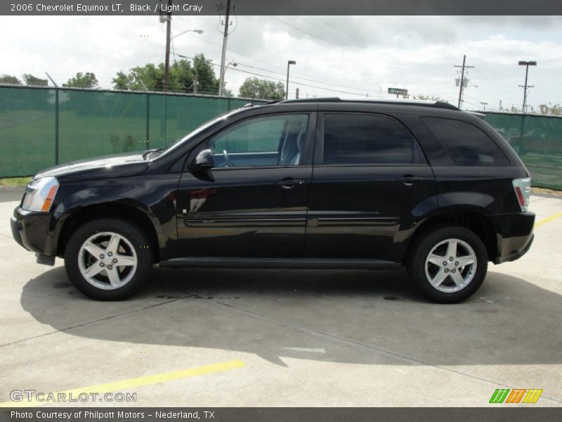 Black / Light Gray 2006 Chevrolet Equinox LT