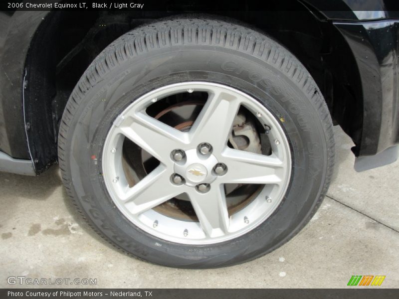 Black / Light Gray 2006 Chevrolet Equinox LT