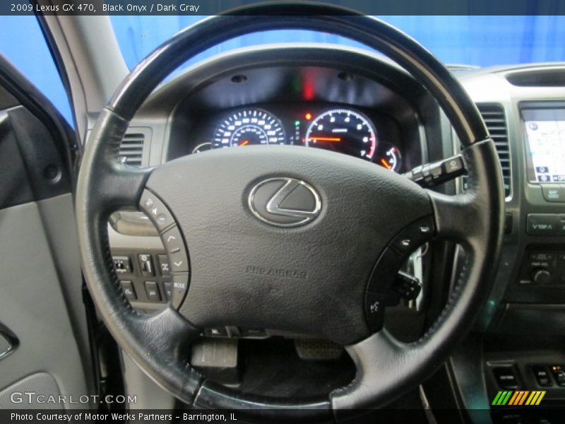 Black Onyx / Dark Gray 2009 Lexus GX 470