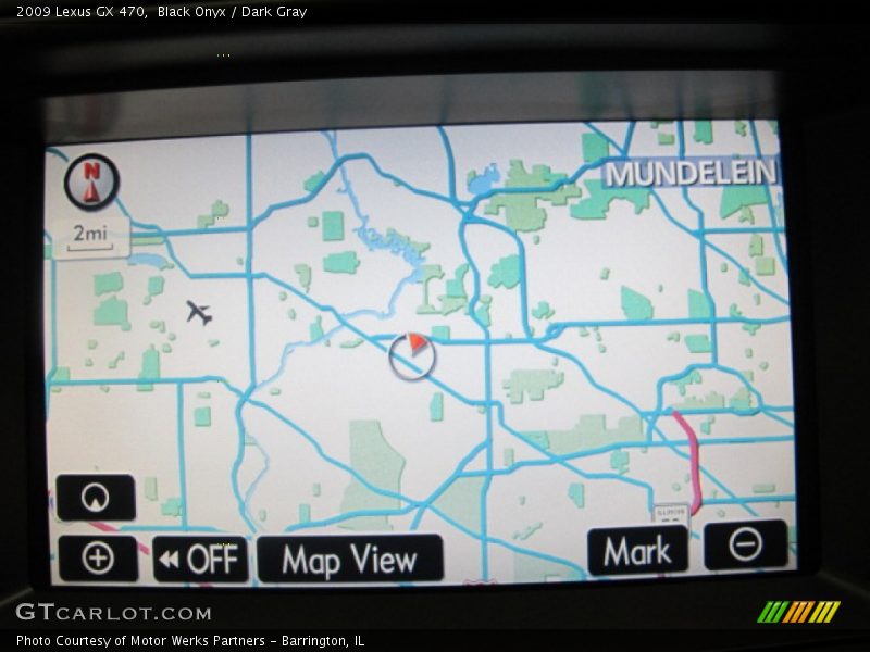 Black Onyx / Dark Gray 2009 Lexus GX 470