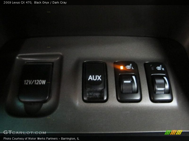 Black Onyx / Dark Gray 2009 Lexus GX 470