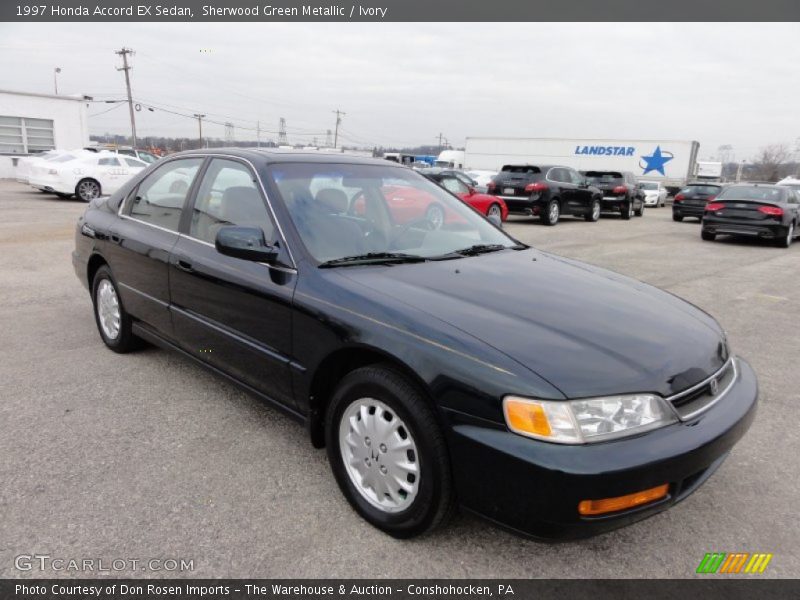 Front 3/4 View of 1997 Accord EX Sedan