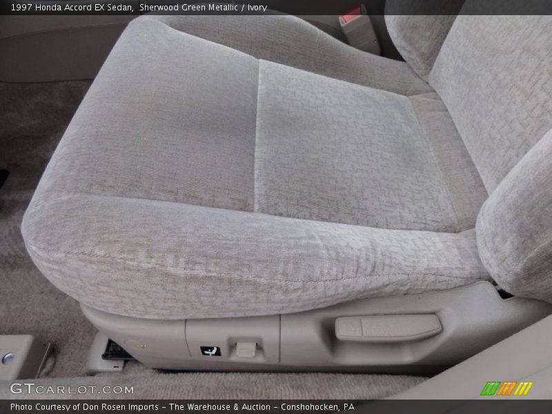 Sherwood Green Metallic / Ivory 1997 Honda Accord EX Sedan