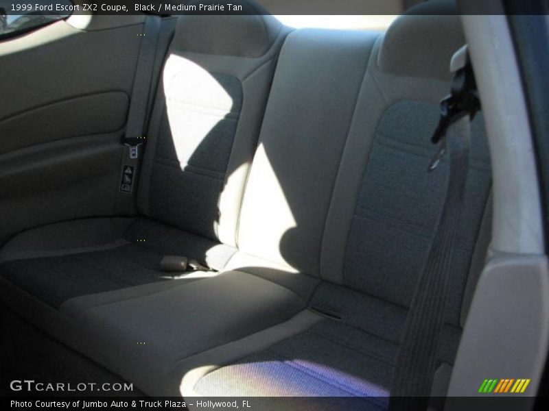 Black / Medium Prairie Tan 1999 Ford Escort ZX2 Coupe