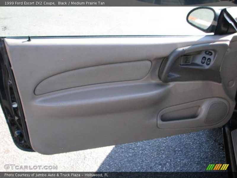 Black / Medium Prairie Tan 1999 Ford Escort ZX2 Coupe