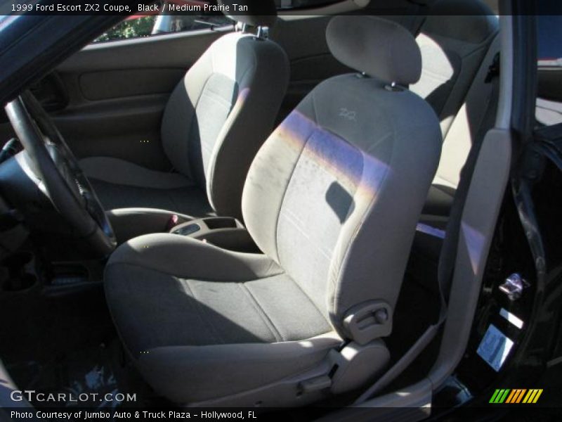 Black / Medium Prairie Tan 1999 Ford Escort ZX2 Coupe